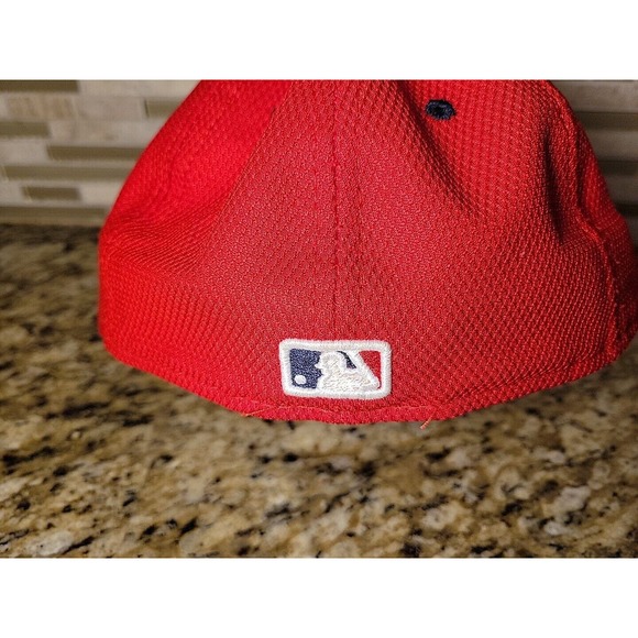 Seattle Mariners Hat 59FIFTY Baseball Cap Fitted size 7 New Era Red Logo MLB - Picture 5 of 11
